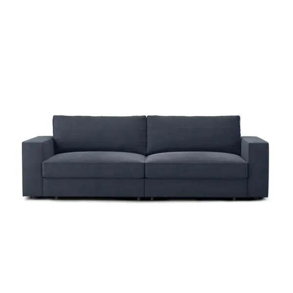 Coddle Infinity Navy Velvet Convertible Sofa Bed - Image 4