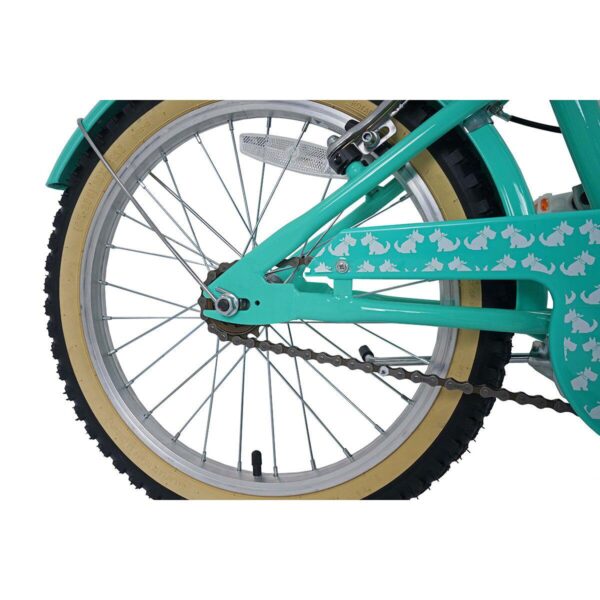 Dawes Lil Duchess Junior Bike 18  Wheel (11  Frame) in Turquoise - Image 3