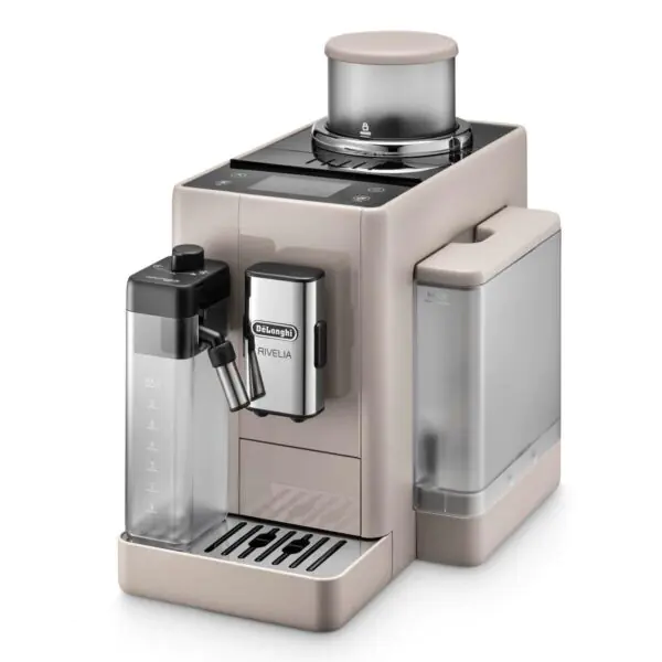 De'Longhi Rivelia Bean-to-Cup Coffee Machine in Beige, EXAM450.55.BG - Image 3