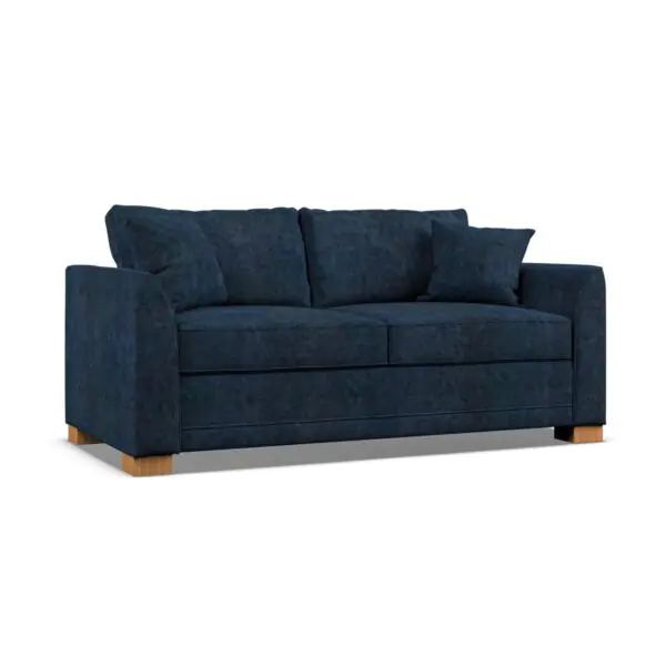 Devon Navy Fabric Sofa Bed - Image 6