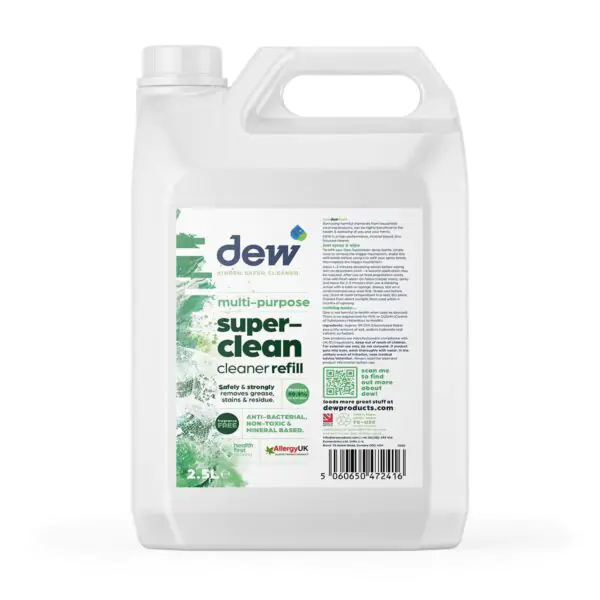 Dew Superclean Multi-Purpose Cleaner Spray, 500ml and Refill, 2.5L - Image 2