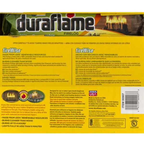 Duraflame Fire Logs, 9 x 2.72kg - Image 3