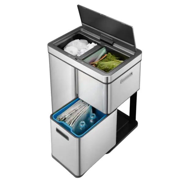 EKO Mirage Plus Recycling Bin 30+15+15L Recycling Bin - Image 2