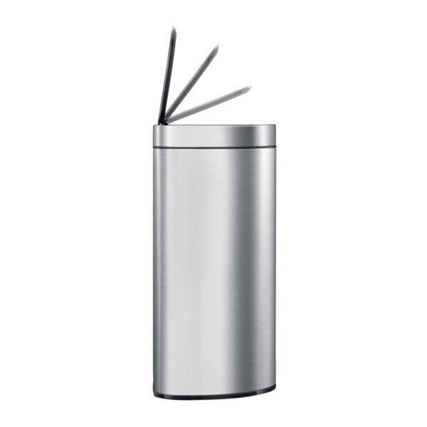 EKO Semi-Round 47L Stainless Steel Motion Sensor Bin - Image 2