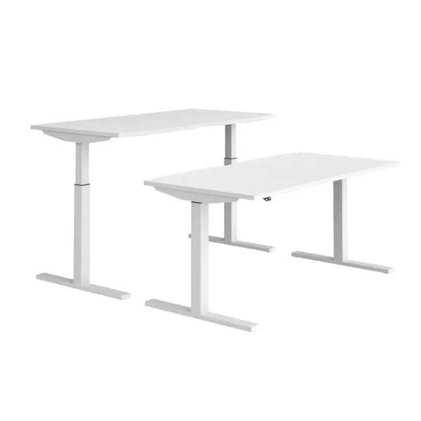 Elev8 Large Power Adjustable Height Desk, White - Image 5