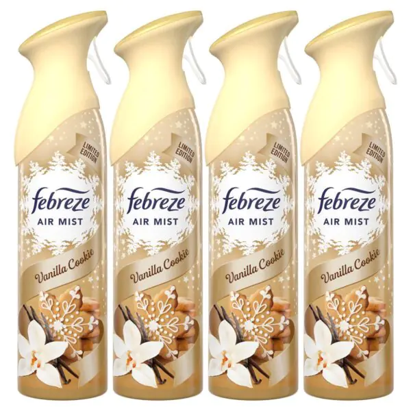 Febreze Air Mist, 4 x 185ml