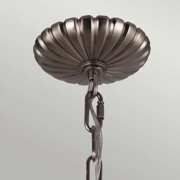 Feiss Adams 4 Light Pendant Chandelier in 2 Finishes - Image 6