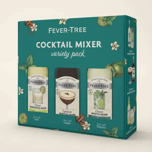 Fever-Tree Cocktail Mixer Variety Pack, 3 x 500ml