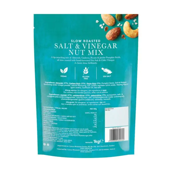 Forest Feast Salt and Vinegar Nut Mix, 1kg - Image 2