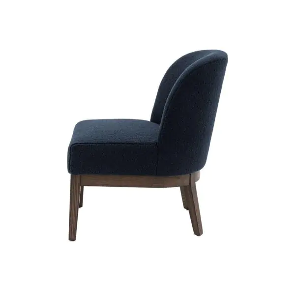 Gallery Bardfield Blue Teddy Fabric Chair - Image 6