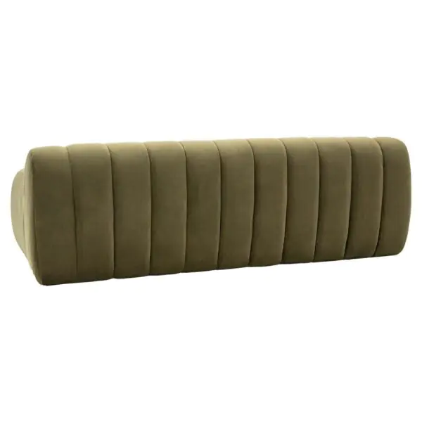 Gallery Coste Green Fabric 3 Seater Sofa - Image 8