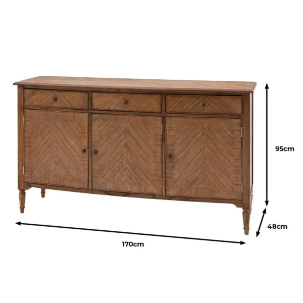 Gallery Highgrove Large Sideboard - Image 2