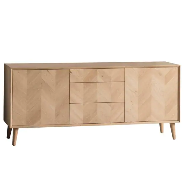 Gallery Milano Large Oak Sideboard - Image 7