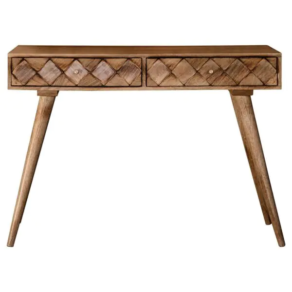 Gallery Tuscany Burnt Wax Console Table - Image 4