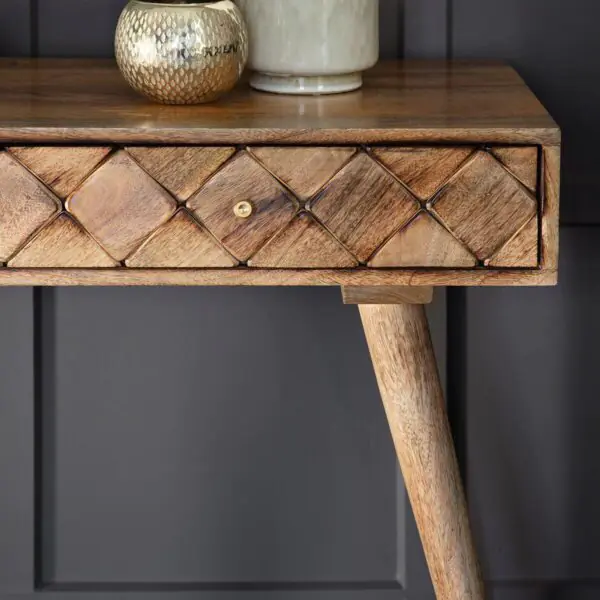 Gallery Tuscany Burnt Wax Console Table - Image 3