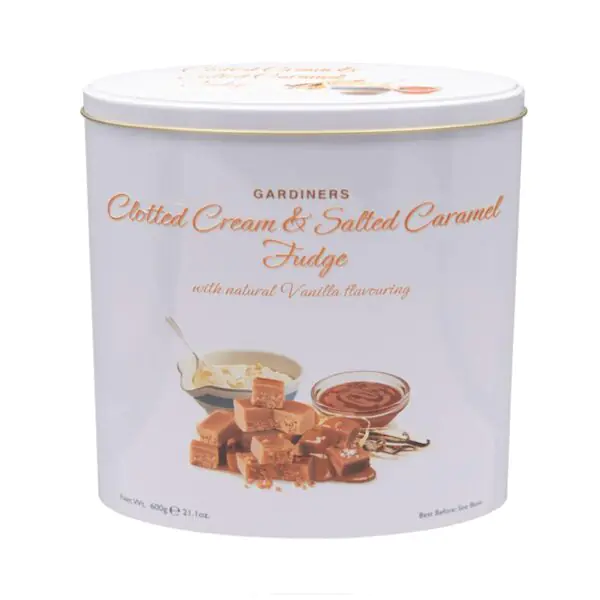 Gardiners Clotted Cream and Salted Caramel Fudge, 600g