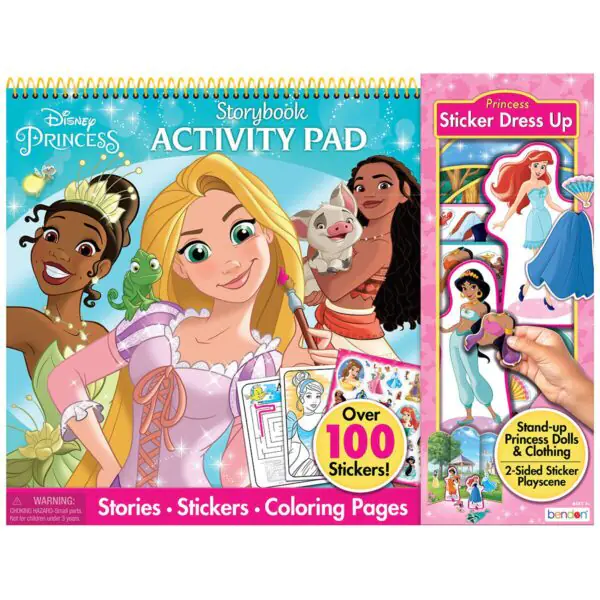 Giant Colouring and Sticker Pad in 2 Options (3+ Years) - Image 2