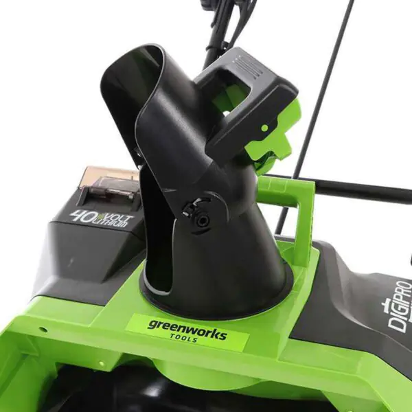 Greenworks 40V (4Ah) 51cm Hand-Propelled Cordless Snow Thrower with 2 x 4Ah Batteries and 40V Charger - Image 2