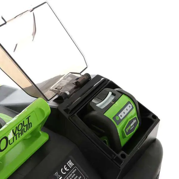 Greenworks 40V (4Ah) 51cm Hand-Propelled Cordless Snow Thrower with 2 x 4Ah Batteries and 40V Charger - Image 6