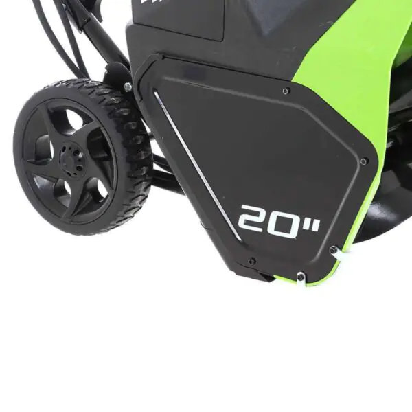 Greenworks 40V (4Ah) 51cm Hand-Propelled Cordless Snow Thrower with 2 x 4Ah Batteries and 40V Charger - Image 5