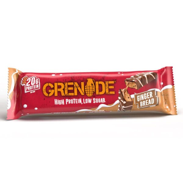 Grenade Gingerbread Bars, 12 x 60g - Image 2