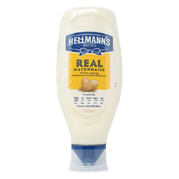 Hellmann's Real Squeezy Mayonnaise, 2 x 750ml - Image 2