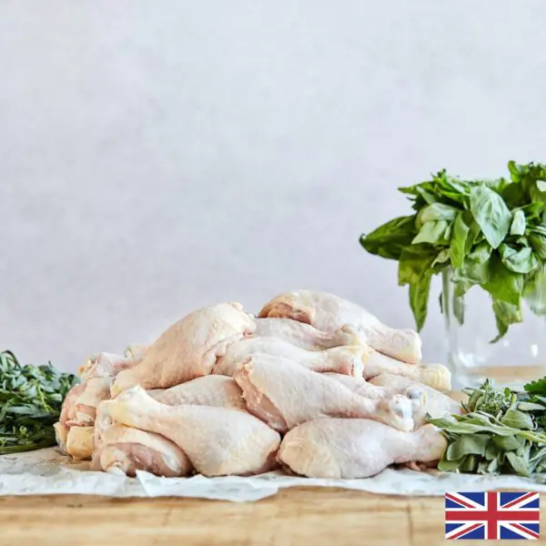 Herb Fed Free Range Chicken Drumstick Box, 4kg (Serves 14-16 people)