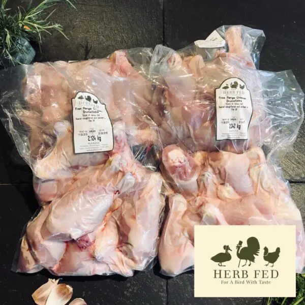 Herb Fed Free Range Chicken Drumstick Box, 8kg (Serves 28-32 people) - Image 3