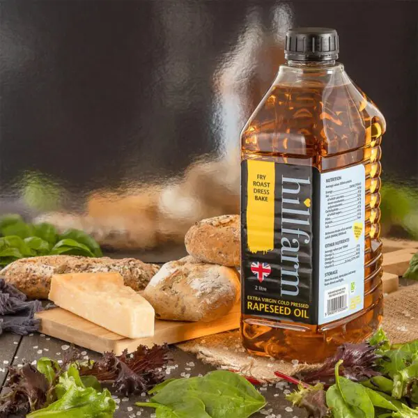 Hillfarm Extra Virgin Cold Pressed Rapeseed Oil, 2L - Image 6