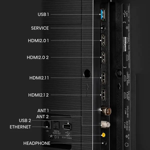 Hisense 55U8KQTUK 55 Inch Mini LED 4K Smart TV - Image 8