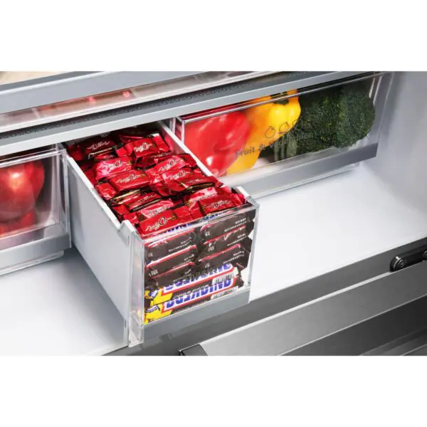 Hisense RF749N4SWSE, Multidoor Fridge Freezer E Rating in Stainless Steel - Image 8