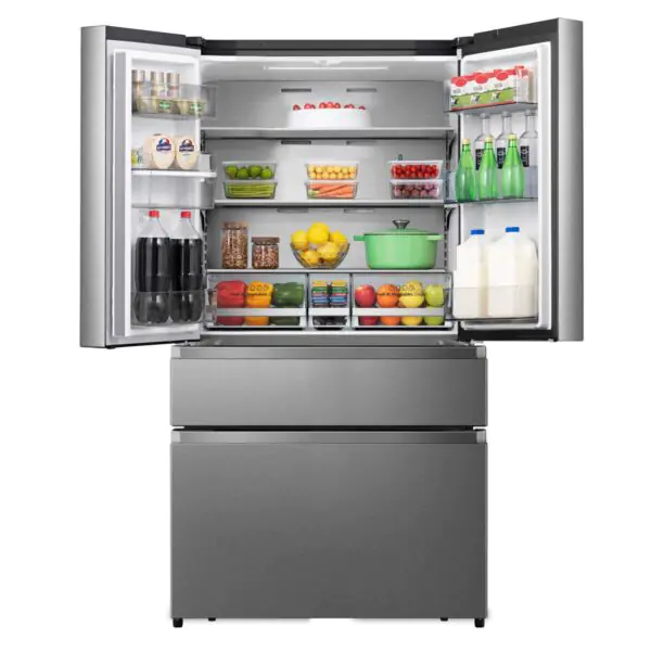 Hisense RF749N4SWSE, Multidoor Fridge Freezer E Rating in Stainless Steel - Image 6