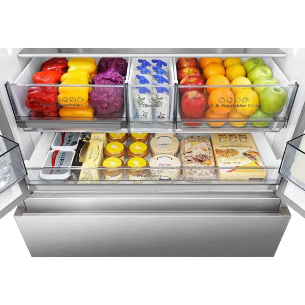 Hisense RF815N4SESE Multi Door Fridge Freezer in Stainless Steel - Image 7