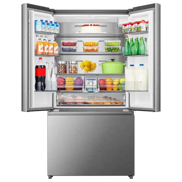 Hisense RF815N4SESE Multi Door Fridge Freezer in Stainless Steel - Image 3