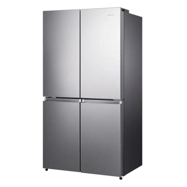 Hisense RQ758N4SASE, Pureflat Multi Door Fridge Freezer, E Rated in Silver - Image 2