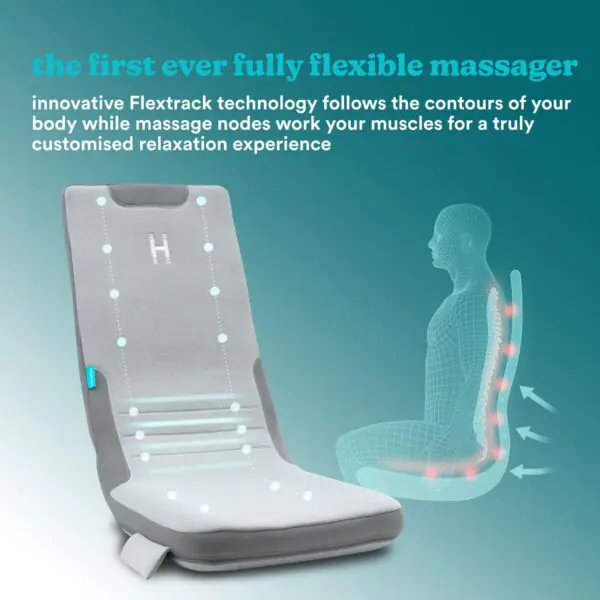 Homedics Full Body Flex Massage Cushion with Heat, MCS-512H-EB - Image 2