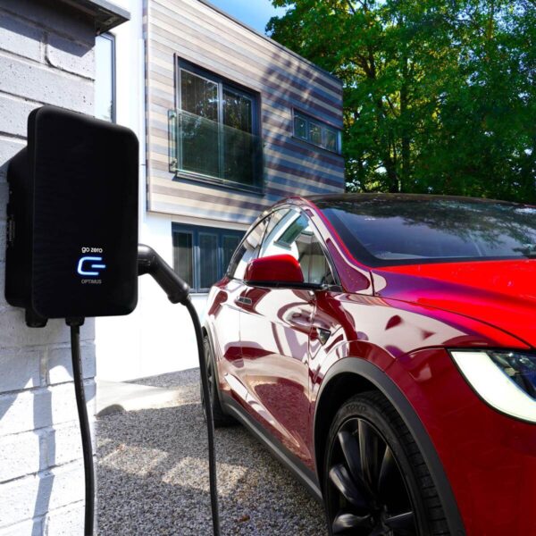 Installed Go Zero - Optimus Fast Electric Vehicle Smart Home Charger 7.4kW