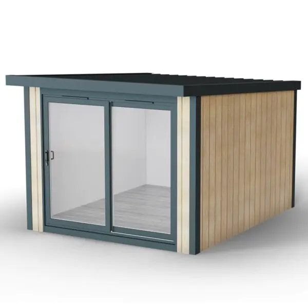 Installed Green Retreats Basebox Garden Room 3m x 3.6m - Image 2