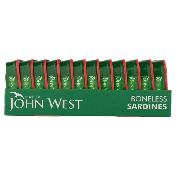 John West Boneless Sardines in Tomato Sauce, 12 x 95g - Image 2