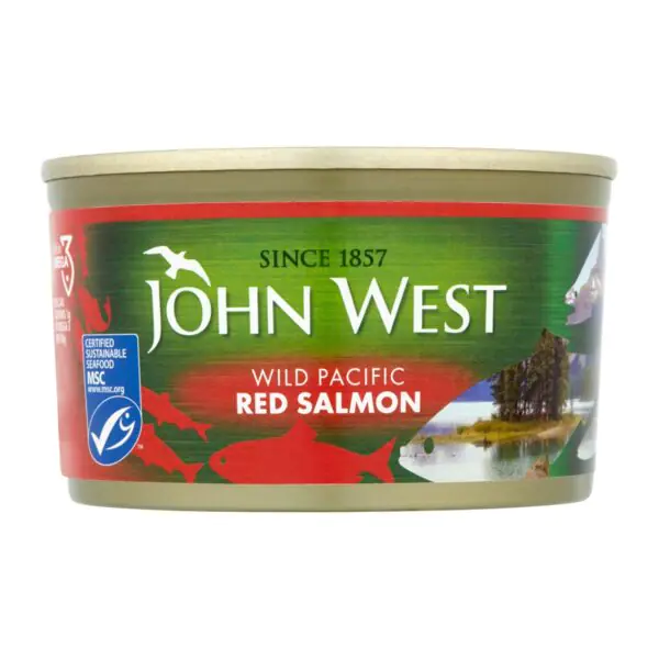 John West Wild Pacific Red Salmon, 3 x 216g - Image 2