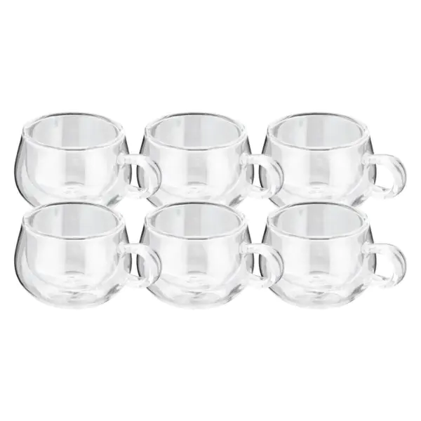 Judge Double Walled Espresso Glass Set, 75ml, 6 Pack - Image 2