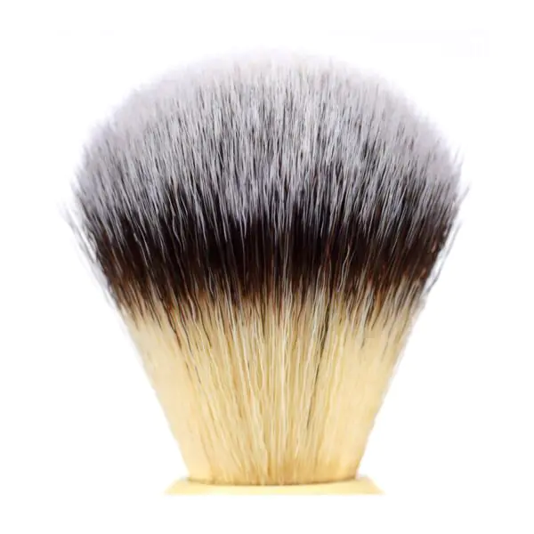 Kent Large Synthetic Shaving Brush, Ivory White - Image 6