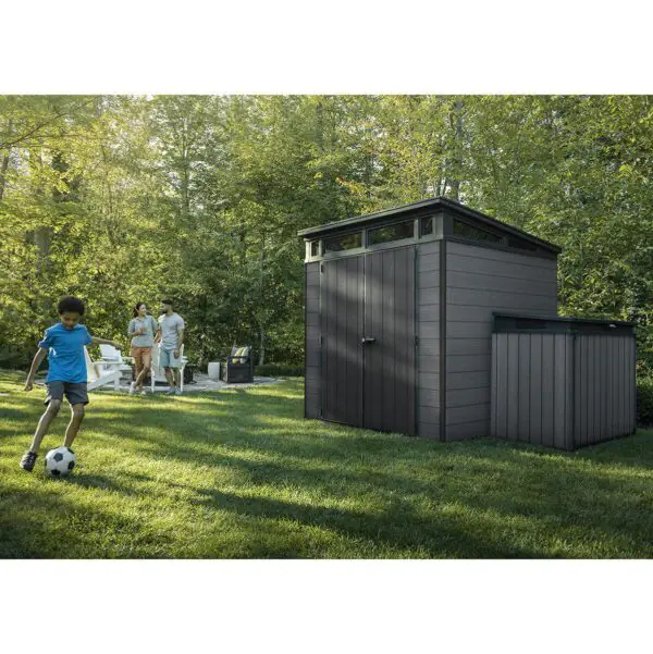 Keter Cortina 7ft 1  x 7ft 1  (2.16 x 2.16m) Storage Shed - Image 7