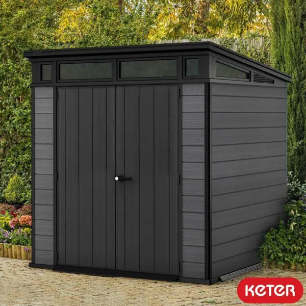 Keter Cortina 7ft 1  x 7ft 1  (2.16 x 2.16m) Storage Shed