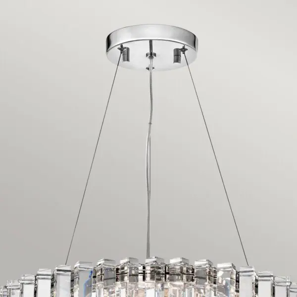 Kichler Crystal Skye 8 Light Chandelier 53 cm - Image 4