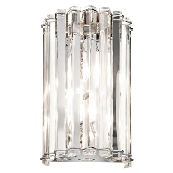 Kichler Crystal Skye 2 Light Wall Light - Image 3