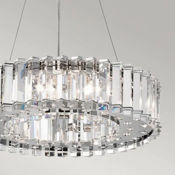 Kichler Crystal Skye 8 Light Chandelier 53 cm - Image 3