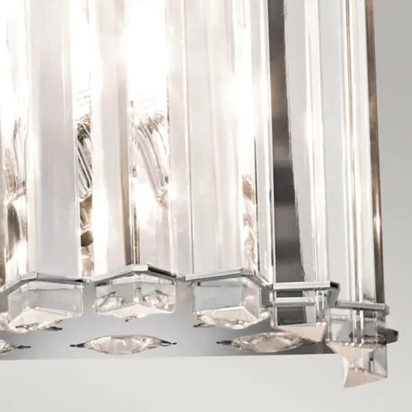 Kichler Crystal Skye 2 Light Wall Light - Image 4