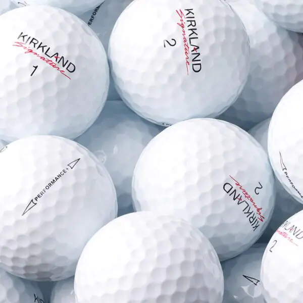 Kirkland Signature 3-Piece Urethane Cover White Golf Balls - 24 Pack - Image 3