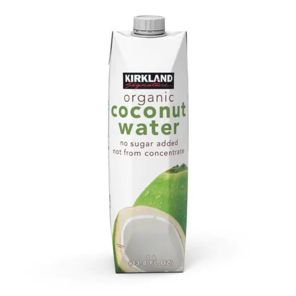 Kirkland Signature Organic Coconut Water No Added Sugar, 9 x 1L - Image 2